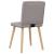 Scaune de sufragerie, 4 buc., gri taupe, material textil GartenMobel Dekor