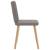 Scaune de sufragerie, 4 buc., gri taupe, material textil GartenMobel Dekor
