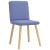 Scaune de sufragerie 4 buc țesătură Jeans Blue GartenMobel Dekor