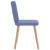 Scaune de sufragerie 4 buc țesătură Jeans Blue GartenMobel Dekor