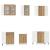 Set dulapuri bucătărie 11 piese Artisan Stejar lemn prelucrat GartenMobel Dekor