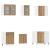 Set dulapuri bucătărie 11 piese Artisan Stejar lemn prelucrat GartenMobel Dekor
