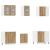 Set dulapuri bucătărie 11 piese Artisan Stejar lemn prelucrat GartenMobel Dekor