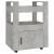 Cărucior de bucătărie gri beton 60x45x80 cm lemn prelucrat GartenMobel Dekor