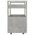 Cărucior de bucătărie gri beton 60x45x80 cm lemn prelucrat GartenMobel Dekor
