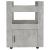 Cărucior de bucătărie gri beton 60x45x80 cm lemn prelucrat GartenMobel Dekor