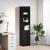 Tablou Stejar negru 37,5x35x180 cm Lemn prelucrat GartenMobel Dekor