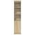 Tablou Stejar Sonoma 37,5x35x180 cm Lemn prelucrat GartenMobel Dekor