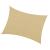 Copertina parasolar, dreptunghiulara, HDPE, cu accesorii fixare, inele metalice, bej, 4x3 m GartenVIP DiyLine