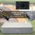 Saltea camping, gonflabila, cu pompa electrica incorporata, 220-240 V, PVC, gri si bej, 203x92x46 cm GartenVIP DiyLine