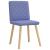 Scaune de sufragerie 4 buc țesătură Jeans Blue GartenMobel Dekor