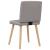 Scaune de sufragerie, 4 buc., gri taupe, material textil GartenMobel Dekor