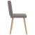 Scaune de sufragerie, 4 buc., gri taupe, material textil GartenMobel Dekor