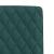 Scaune de bucătărie, 6 buc., verde închis, material textil GartenMobel Dekor