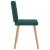 Scaune de bucătărie, 6 buc., verde închis, material textil GartenMobel Dekor