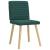 Scaune de bucătărie, 6 buc., verde închis, material textil GartenMobel Dekor