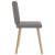 Scaune de sufragerie, 6 buc., gri taupe, material textil GartenMobel Dekor
