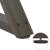 Picioare măsuță de cafea 2 buc Oțel natural 30x(30-31,3)cm Oțel GartenMobel Dekor