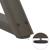 Picioare măsuță de cafea 2 buc Oțel natural 70x(30-31,3)cm Oțel GartenMobel Dekor