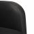 Canapea scaun cu cotiere negru 54 cm piele artificială GartenMobel Dekor