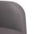 Canapea scaun cu cotiere gri 54 cm piele artificială GartenMobel Dekor