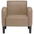 Canapea scaun cu cotiere Cappuccino 54 cm piele artificială GartenMobel Dekor