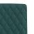 Scaune de bucătărie, 2 buc., verde închis, material textil GartenMobel Dekor