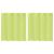 Perdele Voile cu Oelii 2 buc Verde măr 140x140 cm GartenMobel Dekor