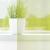 Perdele Voile cu Oelii 2 buc Verde măr 140x260 cm GartenMobel Dekor
