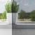 Perdele Voile cu Oeje 2 buc Negru 140x140 cm GartenMobel Dekor