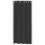 Perdele Voile cu Oeli 2 buc Negru 140x225 cm GartenMobel Dekor