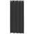 Perdele Voile cu Oeli 2 buc Negru 140x245 cm GartenMobel Dekor