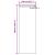 Perdele Voile cu Oeli 2 buc Negru 140x260 cm GartenMobel Dekor