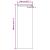 Perdele Voile cu Oelii 2 buc Maro 140x300 cm GartenMobel Dekor