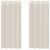 Perdele Voile cu Oelii 2 buc Crem 140x225 cm GartenMobel Dekor