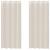 Perdele Voile cu Oeli 2 buc Crem 140x245 cm GartenMobel Dekor