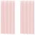 Perdele Voile cu Oelii 2 buc Roz deschis 140x245 cm GartenMobel Dekor
