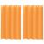 Perdele Voile cu Oelii 2 buc Portocaliu 140x175 cm GartenMobel Dekor