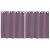 Perdele Voile cu Oelii 2 buc Violet 140x140 cm GartenMobel Dekor