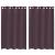 Perdele Voile cu Oeje 2 buc Violet 140x175 cm GartenMobel Dekor