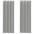 Perdele Voile cu Oelii 2 buc Gri deschis 140x260 cm GartenMobel Dekor