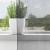 Perdele voal cu bucle 2 buc Gri închis 140x225 cm GartenMobel Dekor