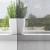 Perdele Voile cu Bucle 2 buc Gri Inchis 140x260 cm GartenMobel Dekor