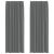 Perdele Voile cu Bucle 2 buc Gri Inchis 140x260 cm GartenMobel Dekor