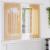 Perdele Voile cu Bucle 2 buc Portocaliu 140x140 cm GartenMobel Dekor