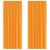 Perdele Voile cu Bucle 2 buc Portocaliu 140x245 cm GartenMobel Dekor