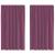 Perdele Voile cu Bucle 2 buc Violet 140x175 cm GartenMobel Dekor