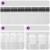Perdele Voile cu Bucle 2 buc Violet 140x175 cm GartenMobel Dekor