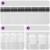 Perdele Voile cu Bucle 2 buc Violet 140x260 cm GartenMobel Dekor