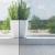 Perdele Voile cu Bucle 2 buc Albastru Regal 140x140 cm GartenMobel Dekor